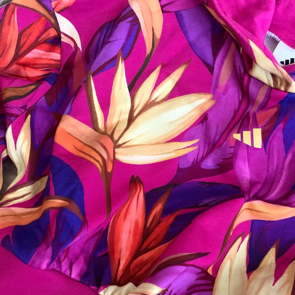 NWT Farm Rio Floral Women's Cropped Jacket - Multicolor - Picture 7 of 10